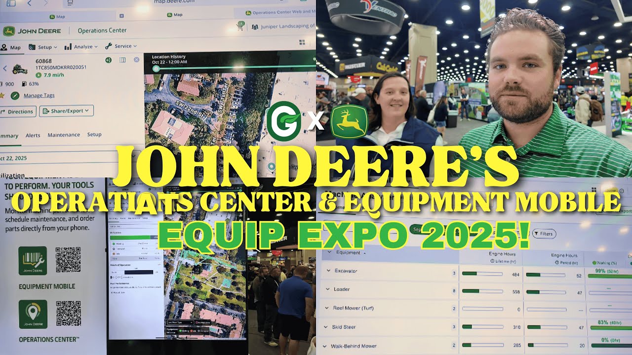Как операционный центр John Deere помогает отслеживать производительность, техническое обслуживан...
