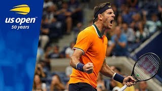 Juan Martin del Potro Holds Court vs. Fernando Verdasco In Arthur Ashe - 2018 US Open