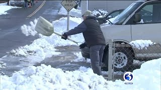 VIDEO: Doctors warn of heart attacks while shoveling heavy snow