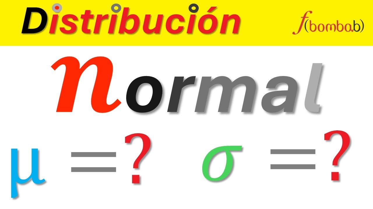 Ejercicio de DISTRIBUCIÓN NORMAL con MEDIA y DESVIACIÓN estándar ...