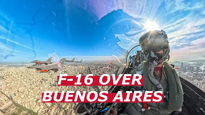 F16s over Buenos Aires
