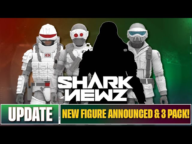 GIジョー ３体セット New 2026 GIJOE Classified Figure Announced & Arctic 3 Pack