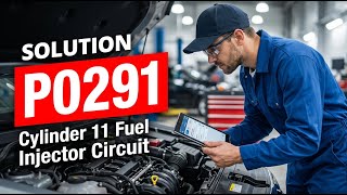Famous HOW TO FIX P0291 OBD II ERROR CODE - Cylinder 11 Fuel Injector Circuit Low Signal Wealth