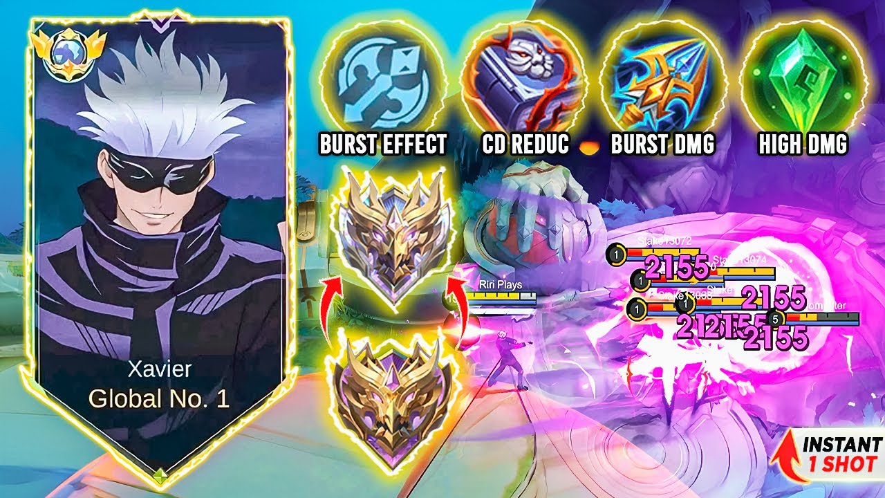 XAVIER NEW SECRET TRICK TO DOMINATE META HEROES IN HIGH RANK!! (BEST GUIDE 2024 EASY WIN) 😱 | MLBB