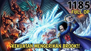 FULL ONE PIECE 1185 - CRAZY! ZORO RUNS AWAY! BROOK FIGHTS TWO GOROSEI! BROOK'S TERRIFYING POWER!