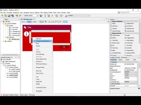 Personalized Alert Box in Java - YouTube