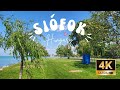 Sifok  a popular resort on lake balaton in hungary