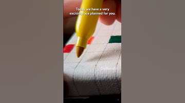 I thought red would win 🟥 ... #art #sharpie #tip