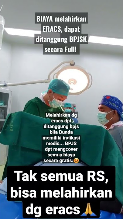Lahiran SC dg metode ERACS, dapat ditanggung BPJS