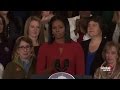 Watch Michelle Obama's Final Speech As US First Lady That Got Everyone Talking [video]