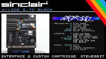 Sinclair ZX Spectrum divIDE 5.7c BLACK