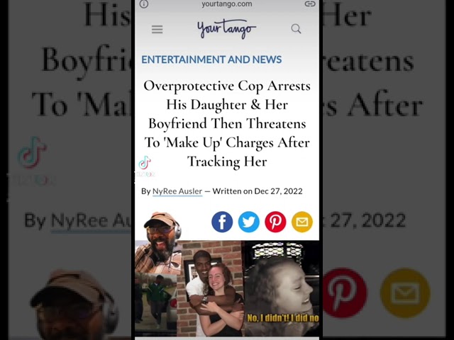 ⁣Cop arrests BM for dating his White Daughter and a larger conversation.