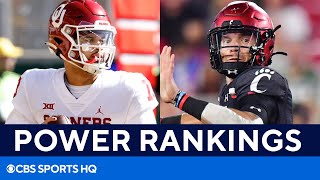 College Football Power Rankings: Oklahoma loss gives Cincinnati road to PLAYOFF