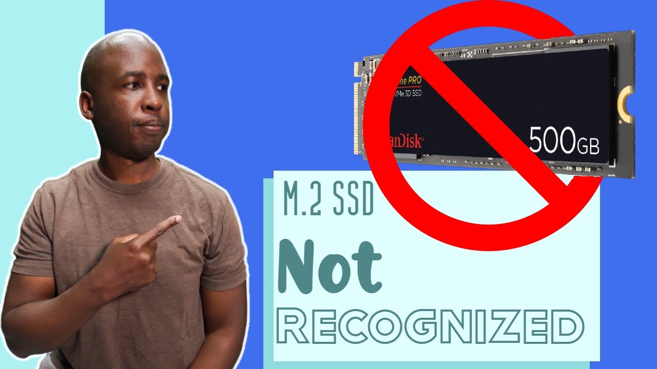 Vibrere skruenøgle bekræft venligst M.2 drive not showing in Windows 10 | but appears in BIOS Fix - YouTube