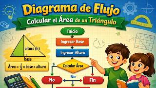 Diagrama de Flujo: Calcular el área de un triángulo