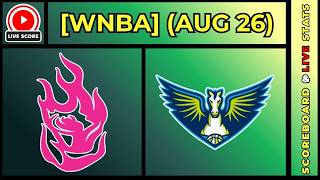 Details 🔴 Portland Fire vs Dallas Wings | WNBA Basketball August 26, 2026 Live SCOREBOARD EN VIVO Update