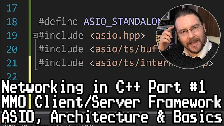 Networking in C++ Part #1: MMO Client/Server, ASIO & Framework Basics