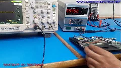 OSCILOSCOPE TESTING IN LAPTOP MOTHERBOARD REPAIR COURSE | ADVANCED  LAPTOP REPAIR FREE VIDEOS