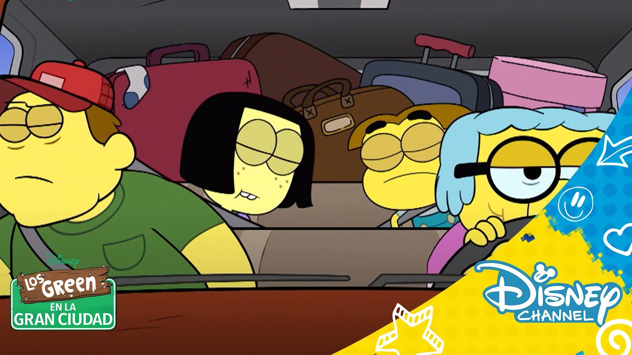 Los Green en la Gran Ciudad. El Viaje Conductores Disney Channel Oficial YouTube Los Green en la Gran Ciudad. El Viaje Conductores Disney Channel Oficial YouTube