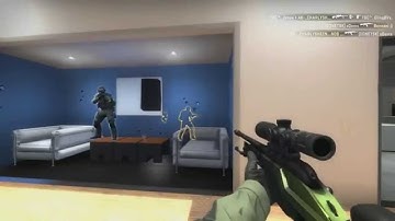 CS:GO Scout Wallbang Headshot Teamkill