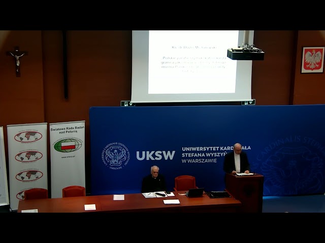 04 konferencja  ks dr Błażej Michalewski