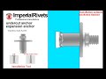 Expansion anchor  undercut anchor installat  imperial rivet  fasteners