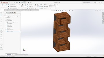 Show-Case Shelf | Solidworks Tutorial |  Engineers Hub