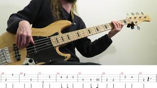 Essa Moça Ta Diferente (Bass cover with tabs)