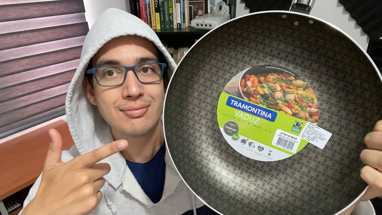 Mejor Sartén que Tefal 🍳 Tramontina Vaduz Wok Honda