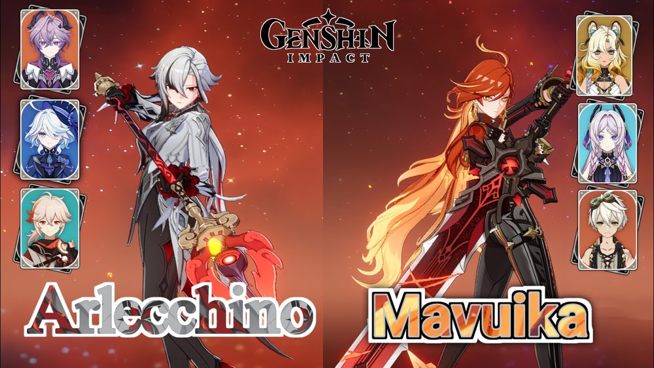 Нет созвездий?! C0 Arlecchino Vape и C0 Mavuika SHRED Spiral Abyss 6.2