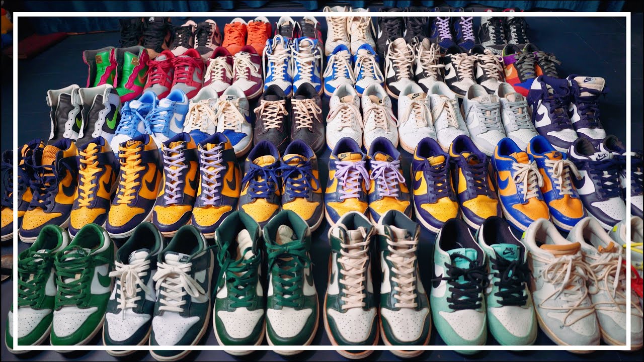 【耐久】ただダンクを履くだけの動画【スニーカー】nike dunk ナイキ　スニーカーカスタム