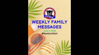 2025/2026 Final Weekly Family Messages
