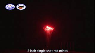 2 inch single shot red mines