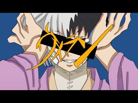 【手描きdcst】あさぎりゲン【ヴィラン】Dr.stone