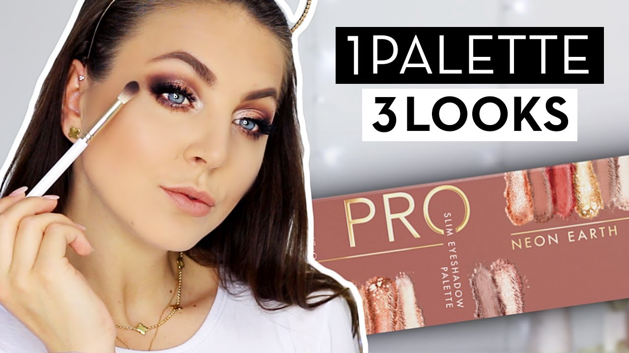 Die CATRICE Pro Paletten | 1 Palette 3 Looks | Pro Neon Earth Tutorial | SCHICKI MICKI