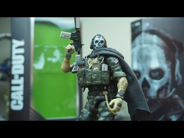 SDCC EXCLUSIVE! Call of Duty MWII Simon GHOST 6 Jazwares Action