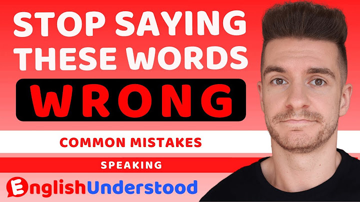 English Words You Are (Probably) Saying WRONG | Commonly Mispronounced English Words