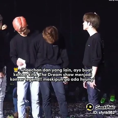 nangis kejer😭 #nctdream #mark #renjun #jeno #haechan #jaemin #chenle #jisung #thedreamshow
