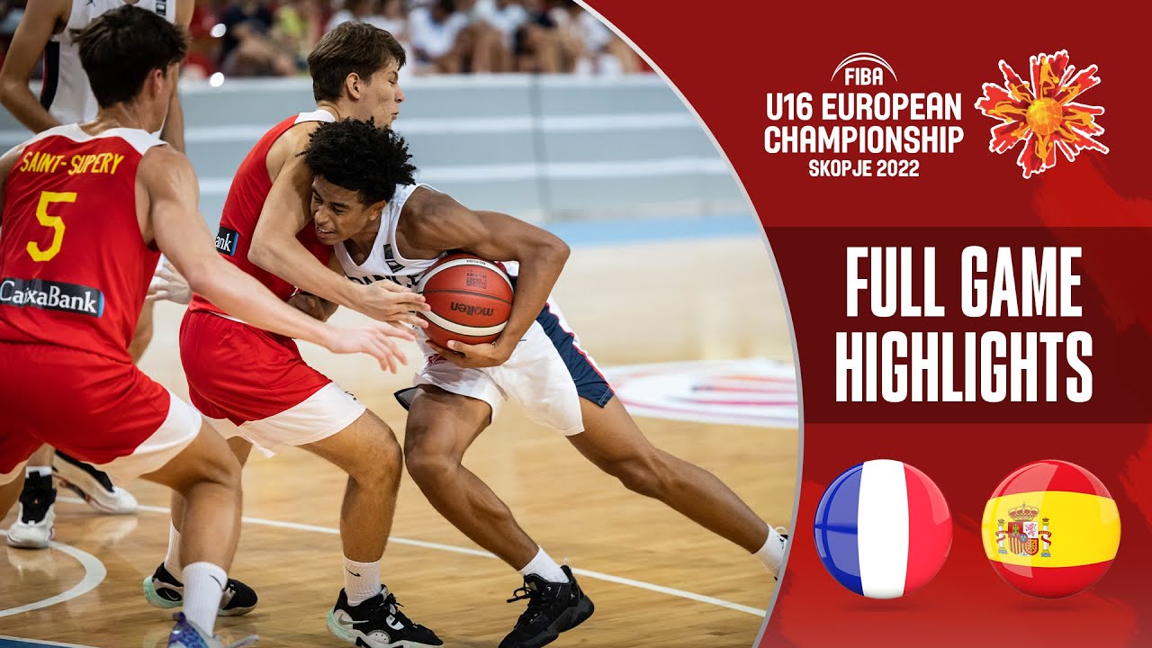 France - Spain | Basketball Highlights - Semi-Finals