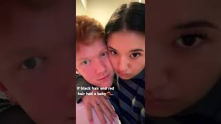 Celebrity Having a brown haired kid was not on my 2024 bingo card #redhead #readheadbaby #interracial Profile