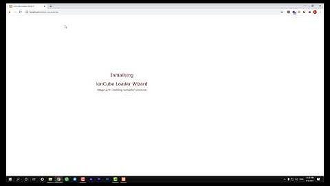 در زمپ ioncube نصب و فعالسازی