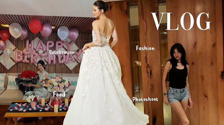 VLOG I Fittings, photoshoots, 26th birthday celebr...