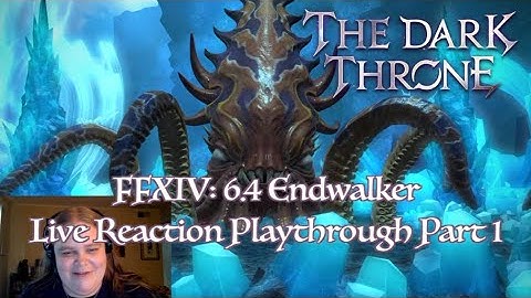 FFXIV: 6.4 Endwalker Playthrough Part 1 (The Aetherfont) Live Reaction Spoilers (First Blind Run)