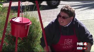 Salvation Army adds QR codes to red kettle