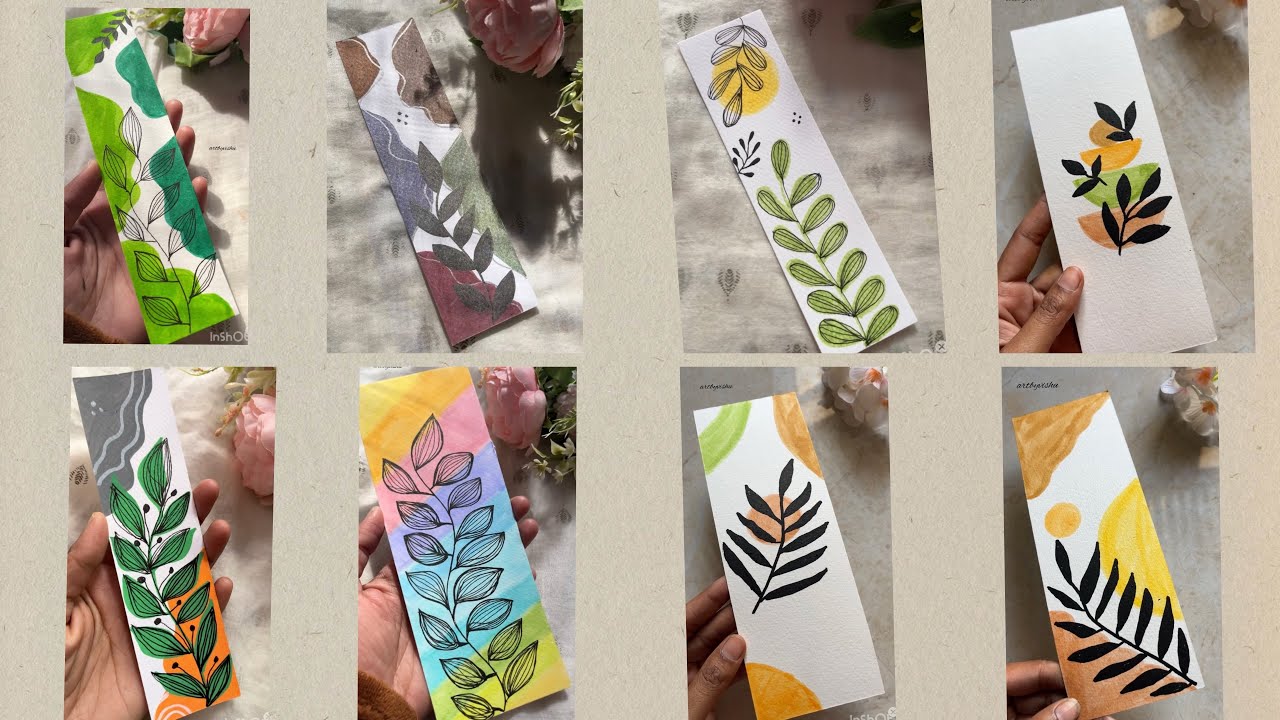 Top 9 diy boho art | easy diy bookmarks ideas #bookmark #bohoart # ...