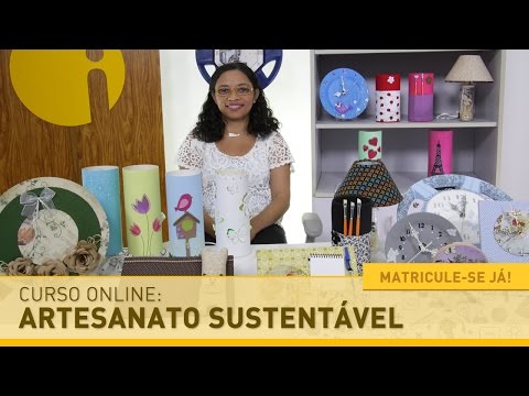 Curso Online de Artesanato Sustentável