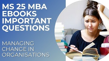 ms 25 mba ignou important questions .ms 25 eBooks download with answer