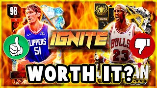 NBA 2K24 WHICH IGNITE & GOAT MJ CARDS ARE WORTH BUYING! NBA 2K24 MyTEAM!