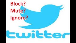 Twitter: Block, Mute, Or Ignore #ComicGate