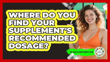 Where Do You Find Your Supplement